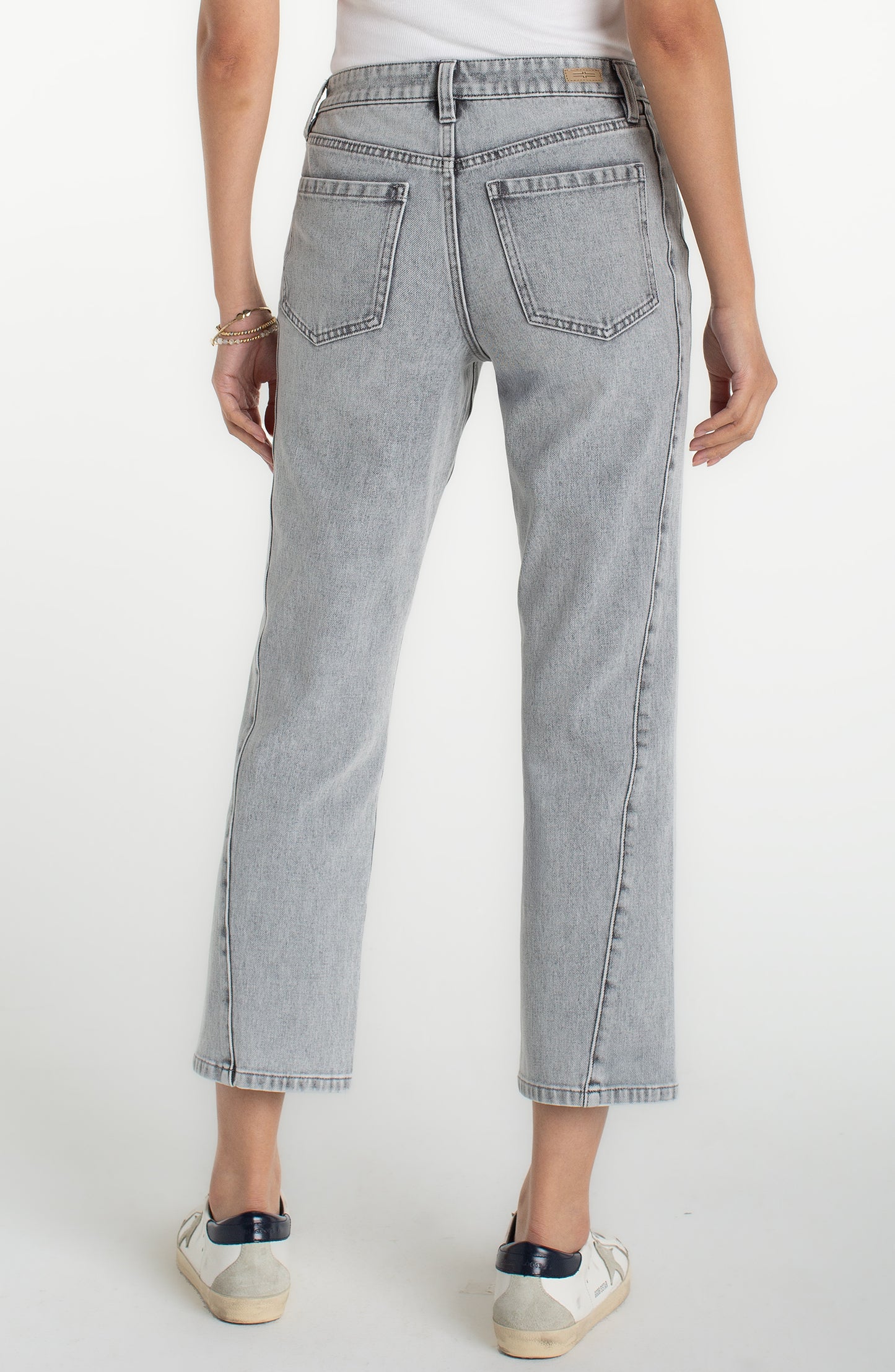 KENNEDY STRAIGHT W/ SEAMING DETAIL & SLIT