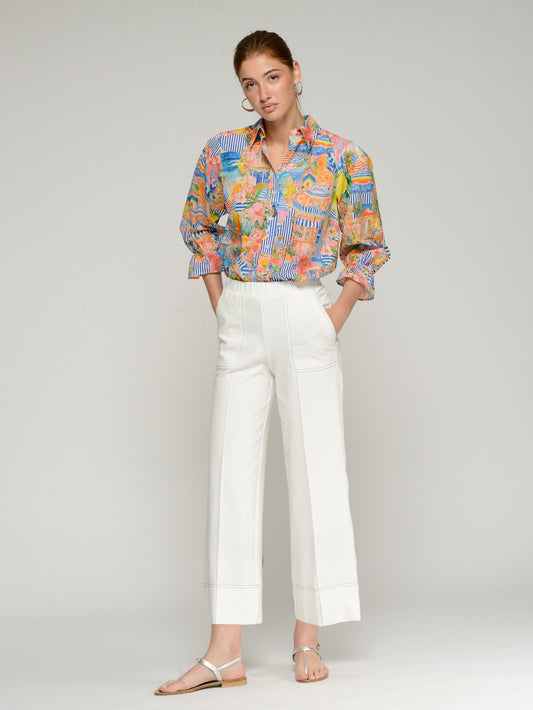 WIDE LEGGED TROUSERS